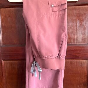 Figs Women's Wide Leg Pants in Mauve